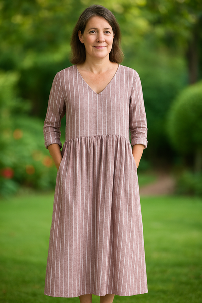 Gregoria – Casual Striped Dress