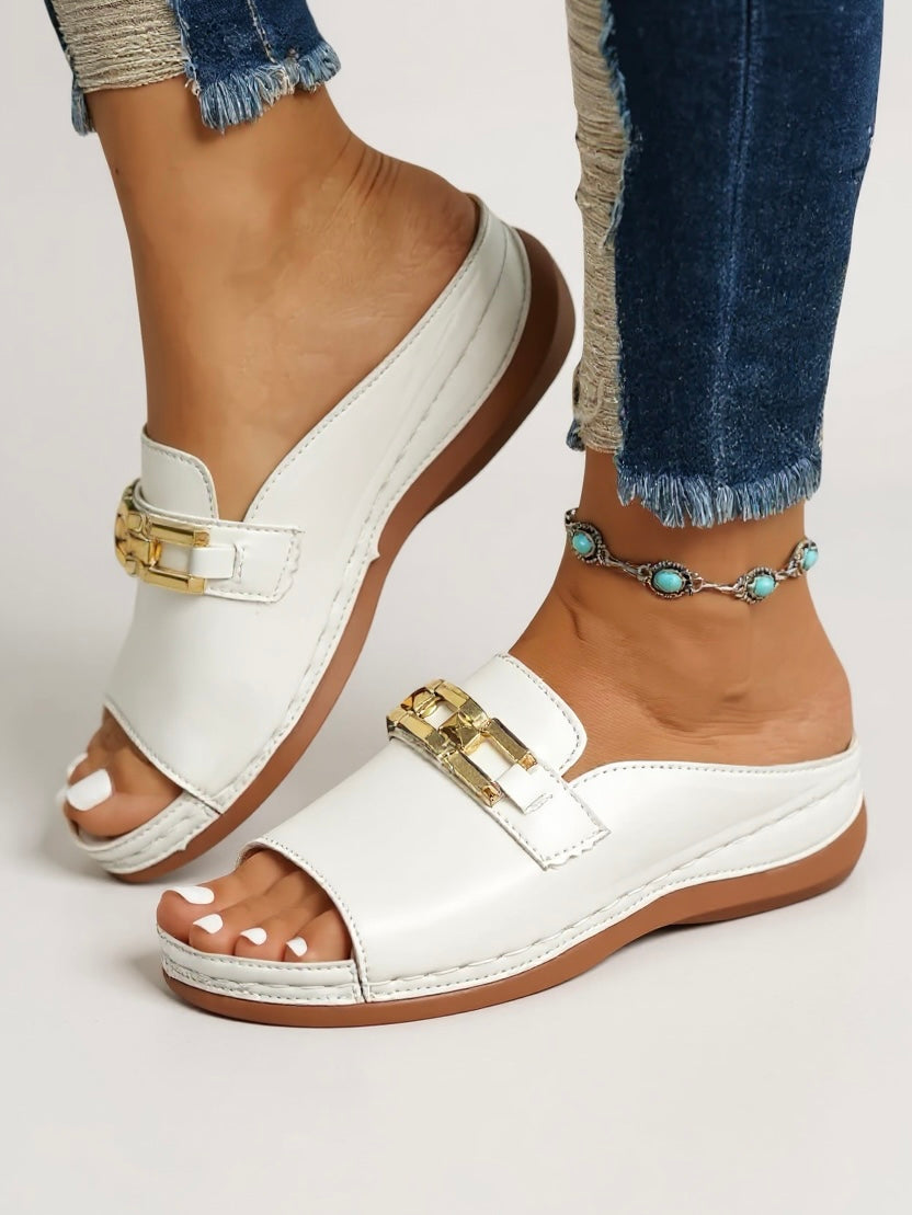 Romy - Slip Sandals