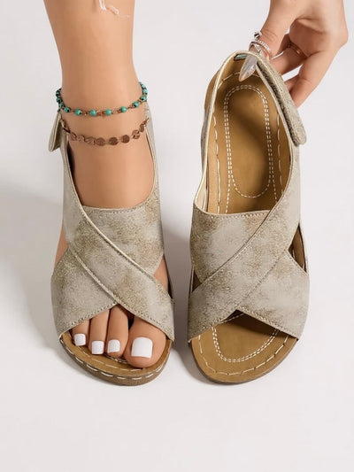 Sana - Wedge Platform Sandals