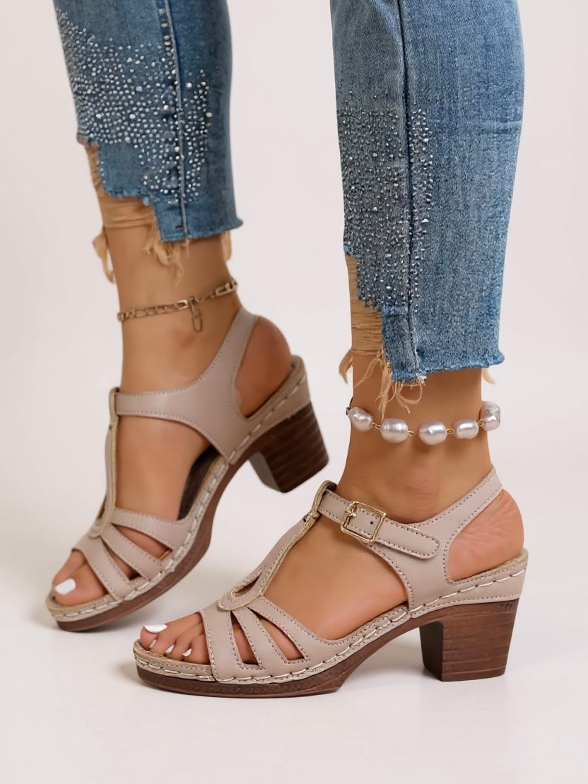 Mira Lift Block Sandals