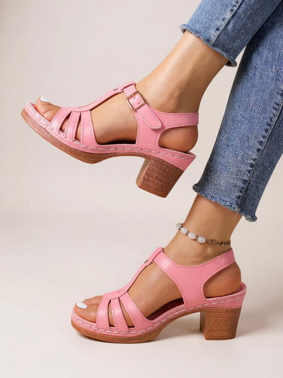 Mira Lift Block Sandals