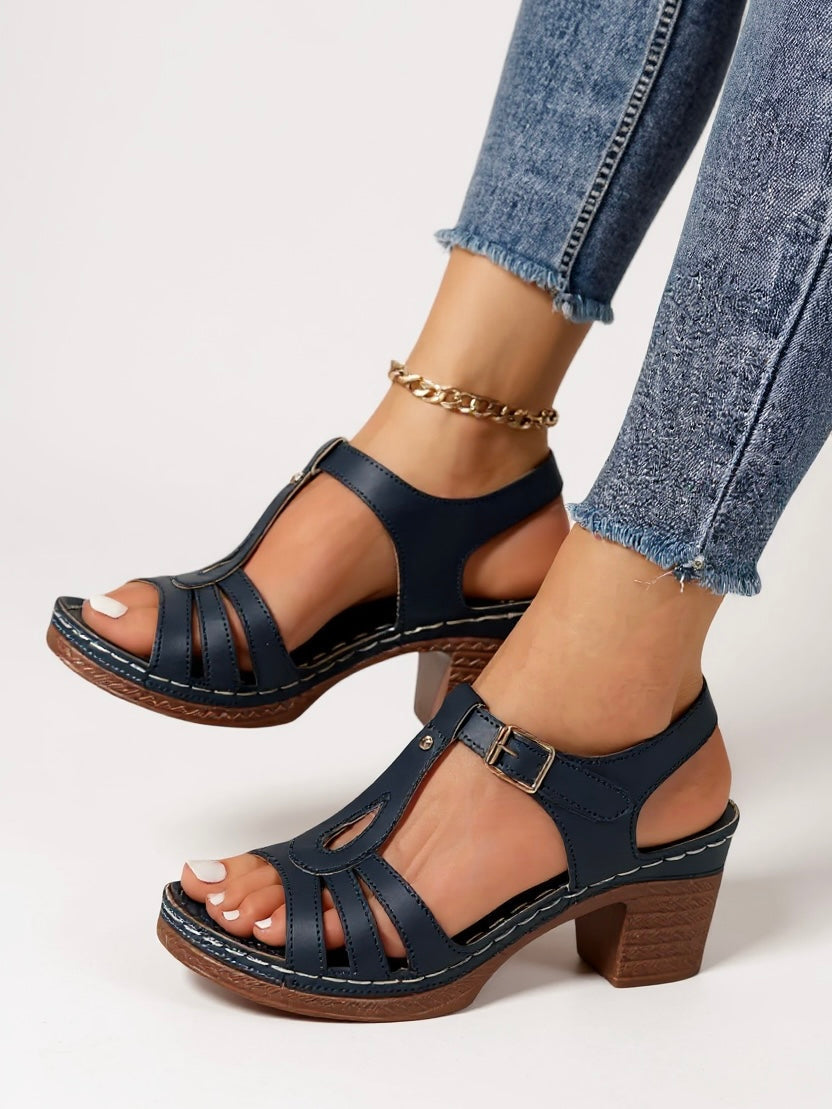 Mira Lift Block Sandals