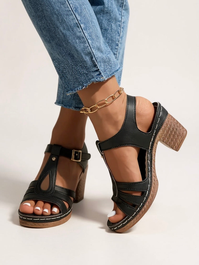 Mira Lift Block Sandals