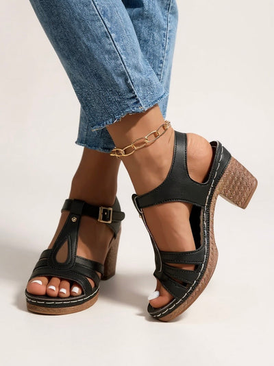 Mira Lift Block Sandals