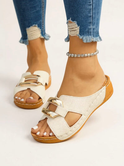 Dara - Double-Buckle Slides