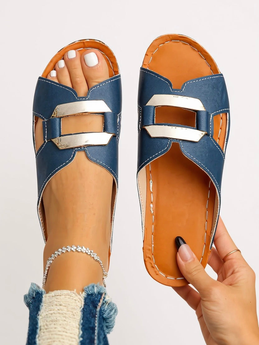 Dara - Double-Buckle Slides