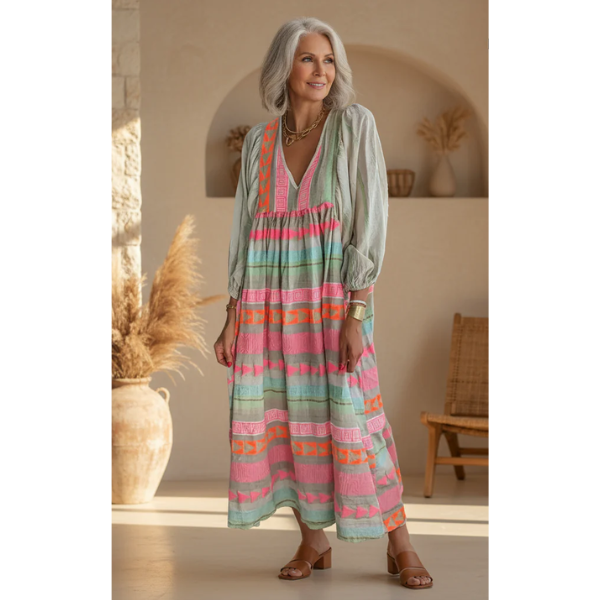 Jessenia - Comfortable Boho Dress