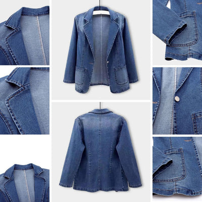 Eliza - Stylish Denim Blazer for Women