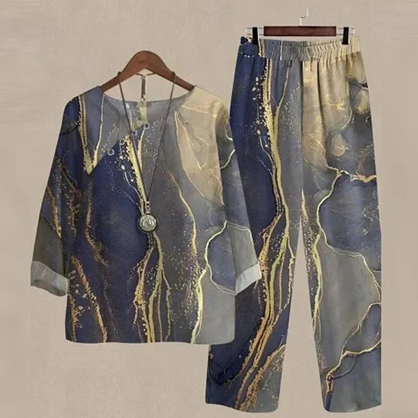 Katell – Comfortable and Chic Shirt and Pants Set