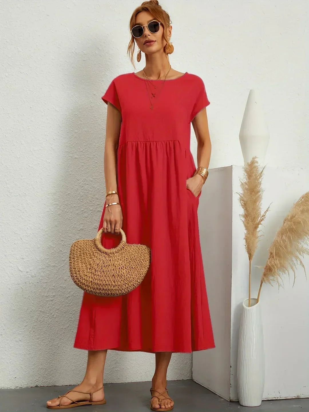 Cindy - Stylish Casual Maxi Dress