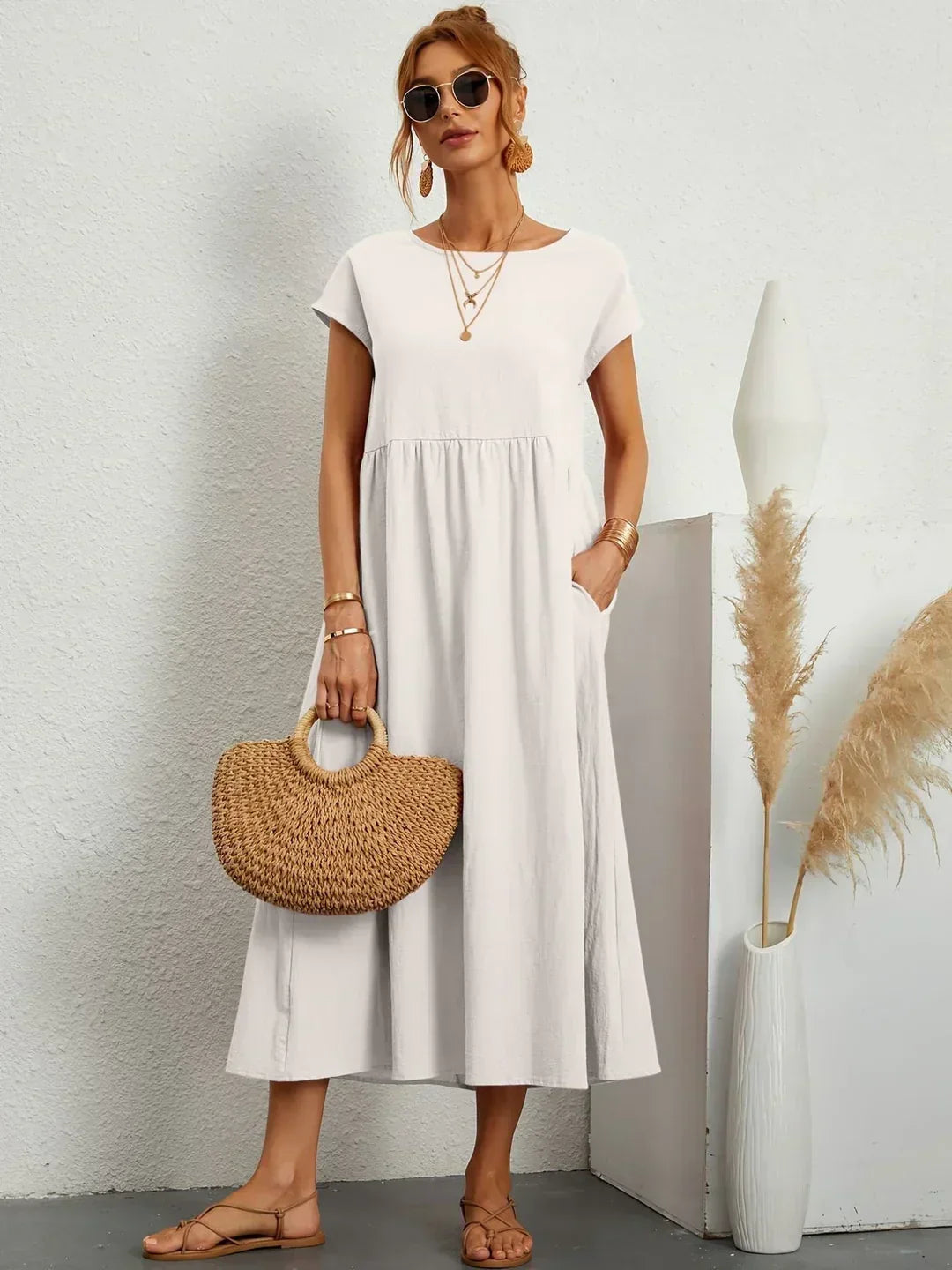 Cindy - Stylish Casual Maxi Dress