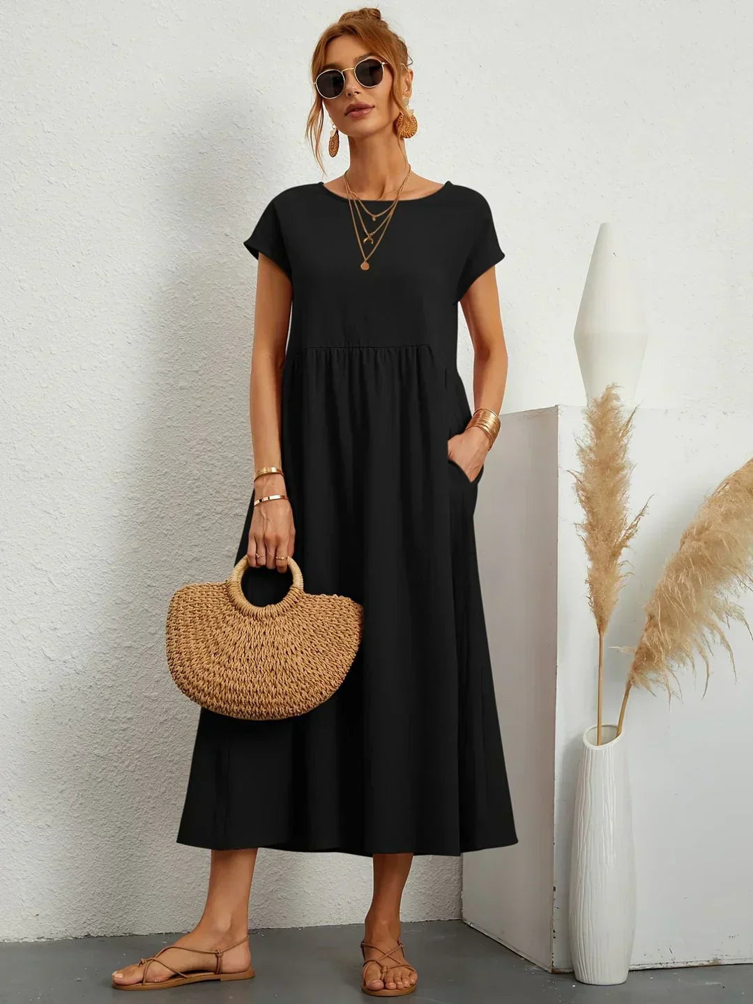 Cindy - Stylish Casual Maxi Dress