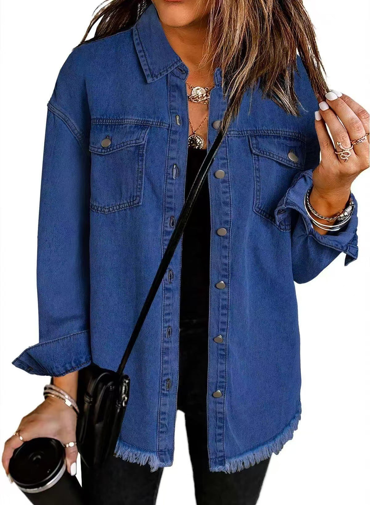 Kirra - Timeless Denim Shirt Jacket