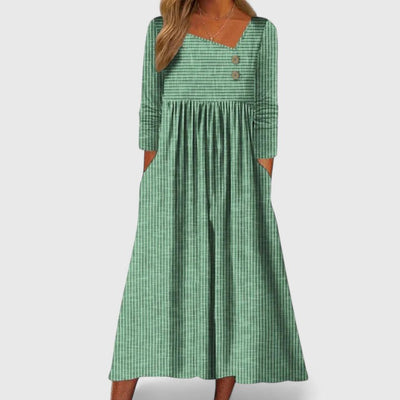 Cleomarie - Elegant Midi Dress