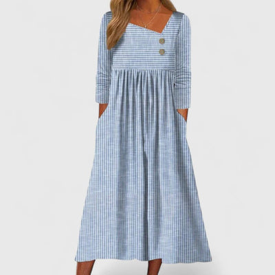 Cleomarie - Elegant Midi Dress