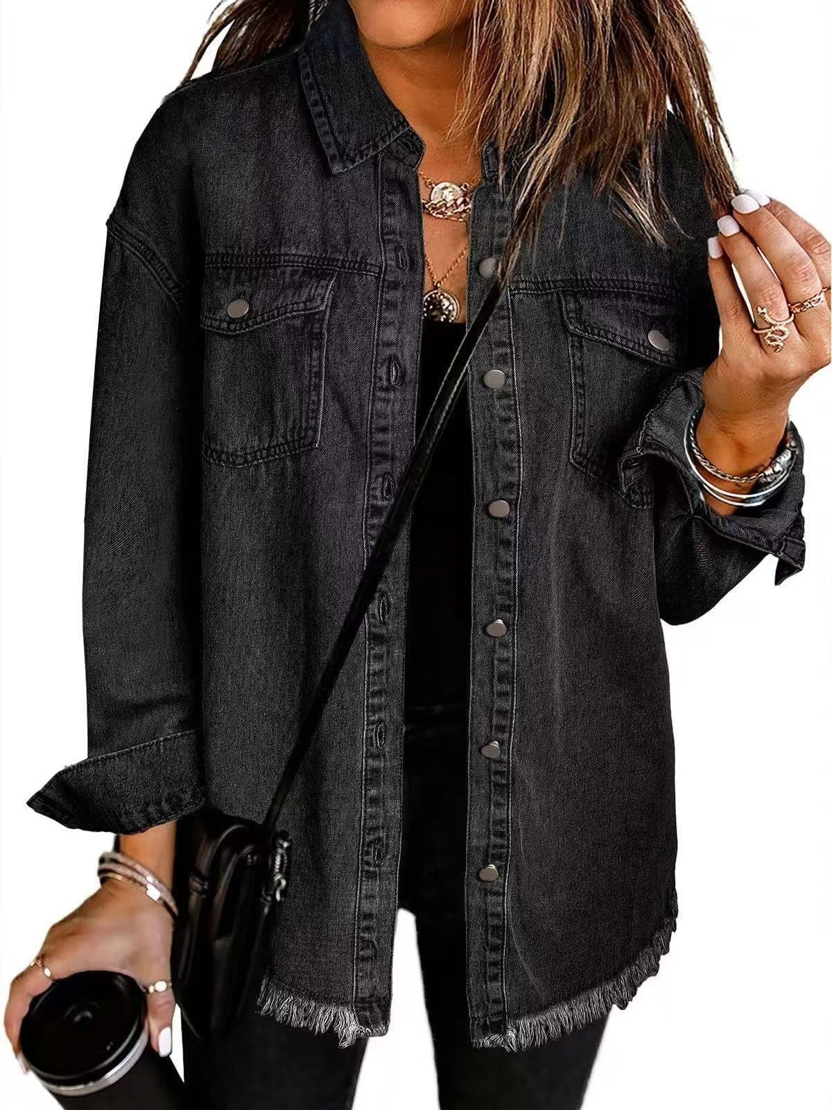 Kirra - Timeless Denim Shirt Jacket