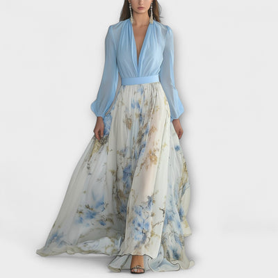 Harper | Flower Maxi Dress