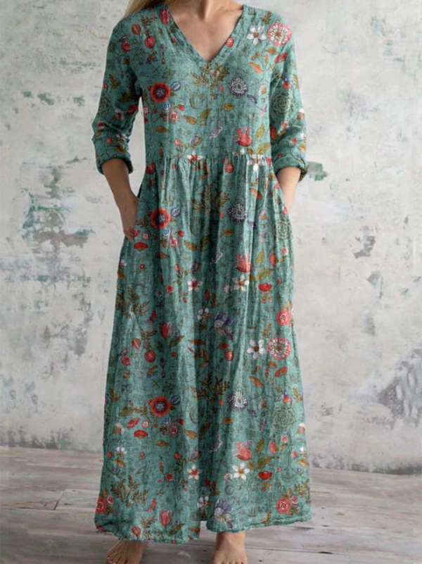 Rose | Vintage Maxi Dress