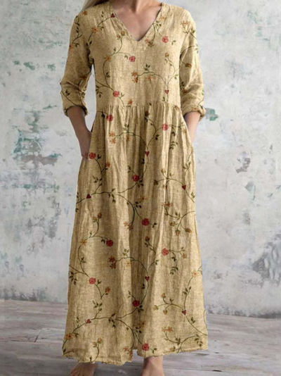 Rose | Vintage Maxi Dress