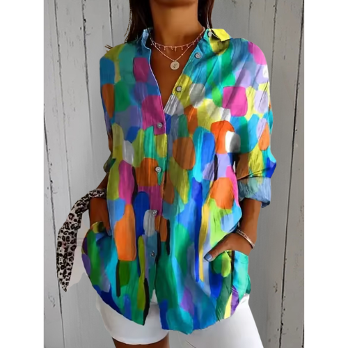Aria | Color Splash Blouse