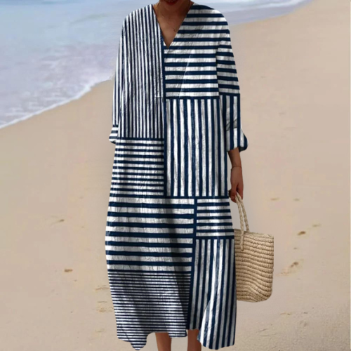 Enora - Elegant Graphic Dress