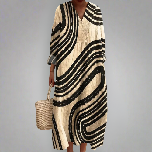 Noémia - Asymmetrical Artistic Dress