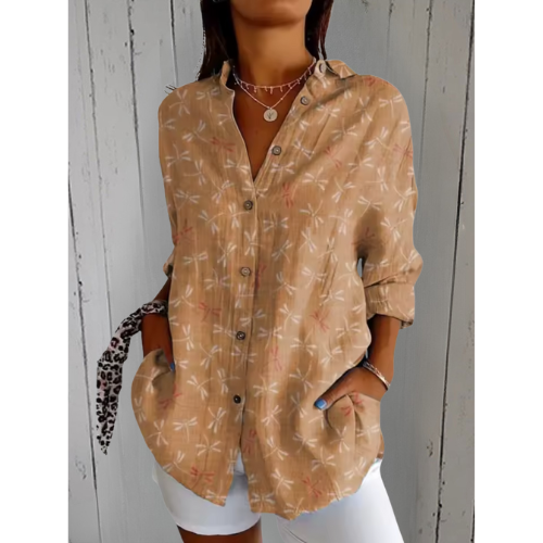 Niva | Dragonfly Whisper Blouse