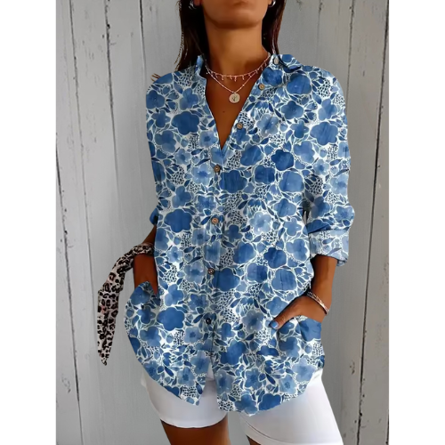 Noa | Blue Meadow Blouse