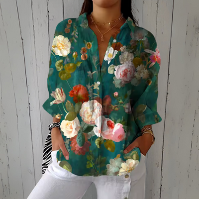 Jade | Bloom Meadow Blouse