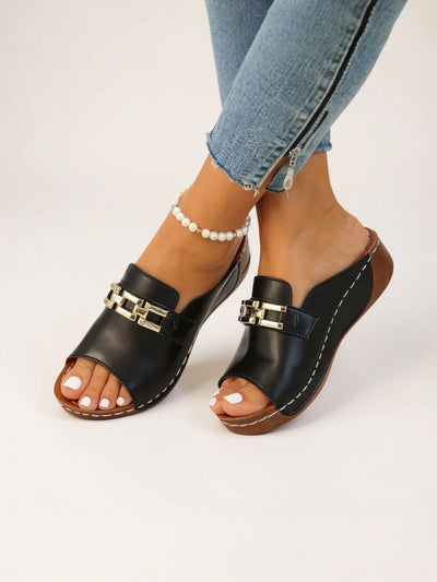 Romy - Slip Sandals