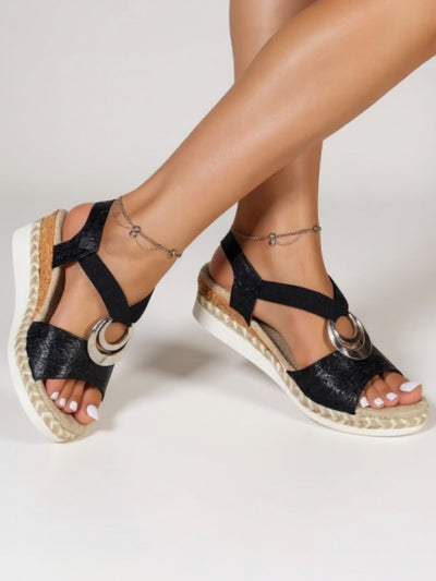 Luna - Crest Sandals