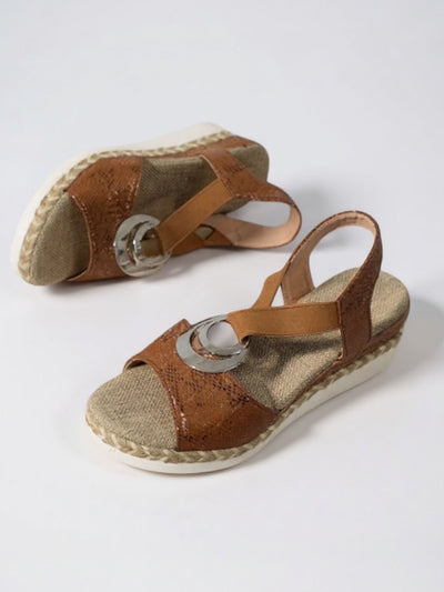 Luna - Crest Sandals