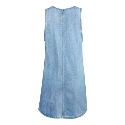 Ivy - Practical and Light Denim Summer Dress