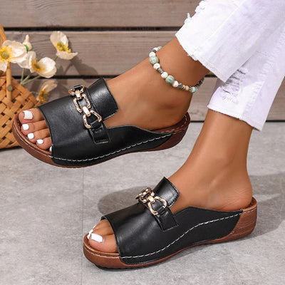 Ayline - Orthopedic wedge heel sandals