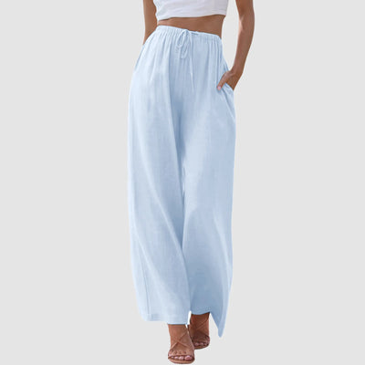 Aurélie – Luxury Cashmere High-Waisted Pants