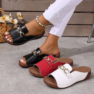 Ayline - Orthopedic wedge heel sandals