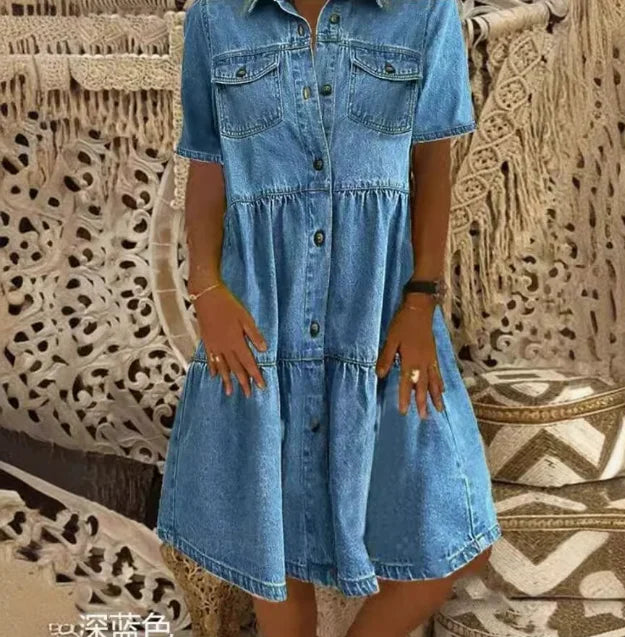 Oriana™ - Denim Dress