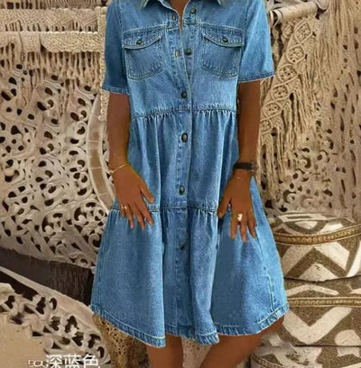 Oriana™ - Denim Dress