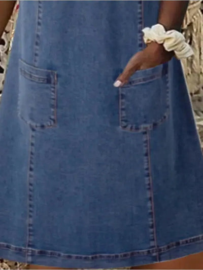 Sandra | Soft Denim Dress