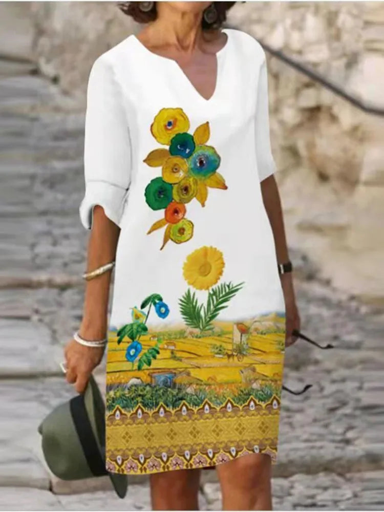 Capucine | Floral Dress