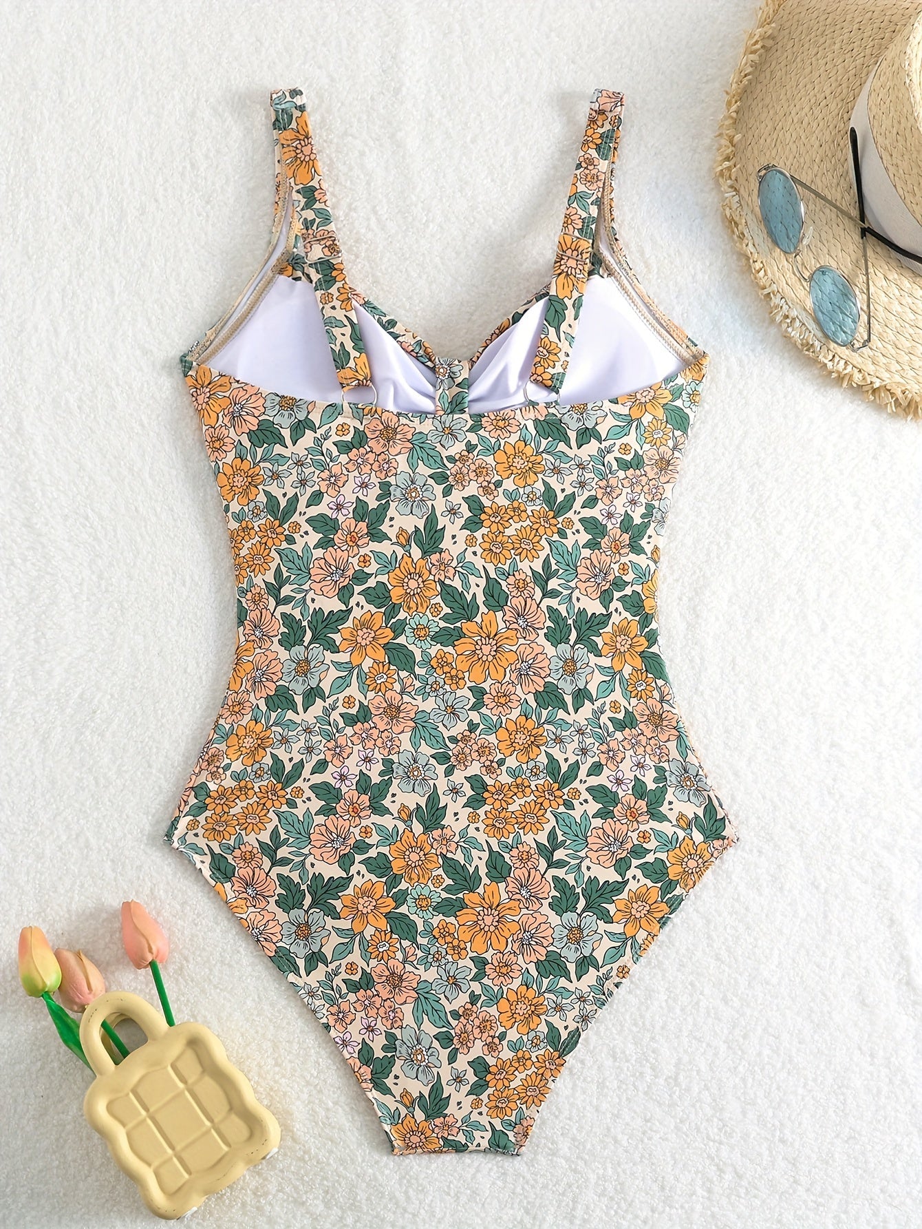 Dybille | Floral One-Piece Swimsuit