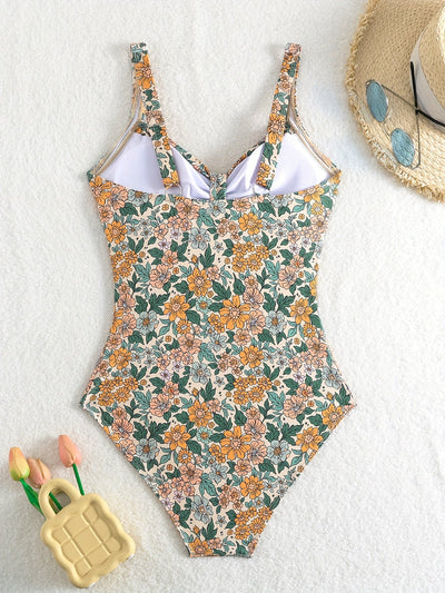 Dybille | Floral One-Piece Swimsuit