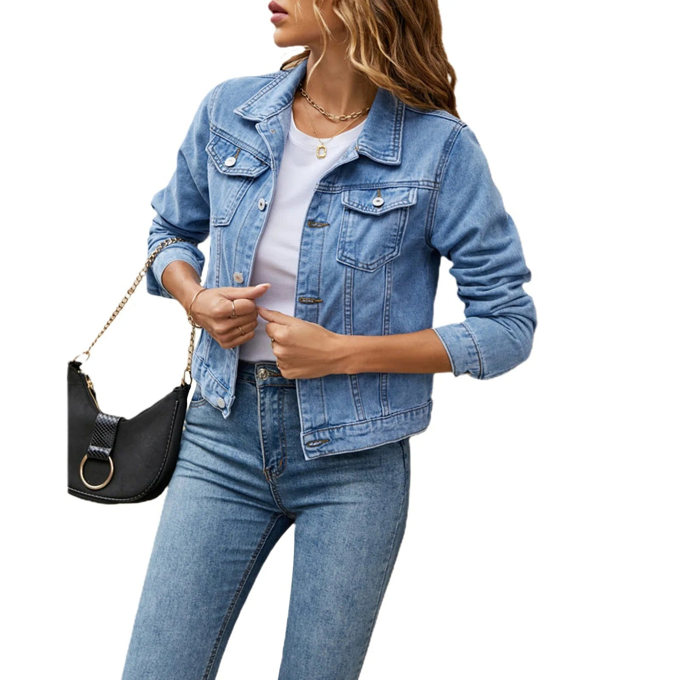 Addison - Stylish Casual Denim Jacket