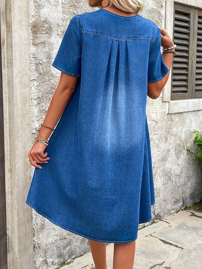 Indie - Timeless Denim Summer Dress