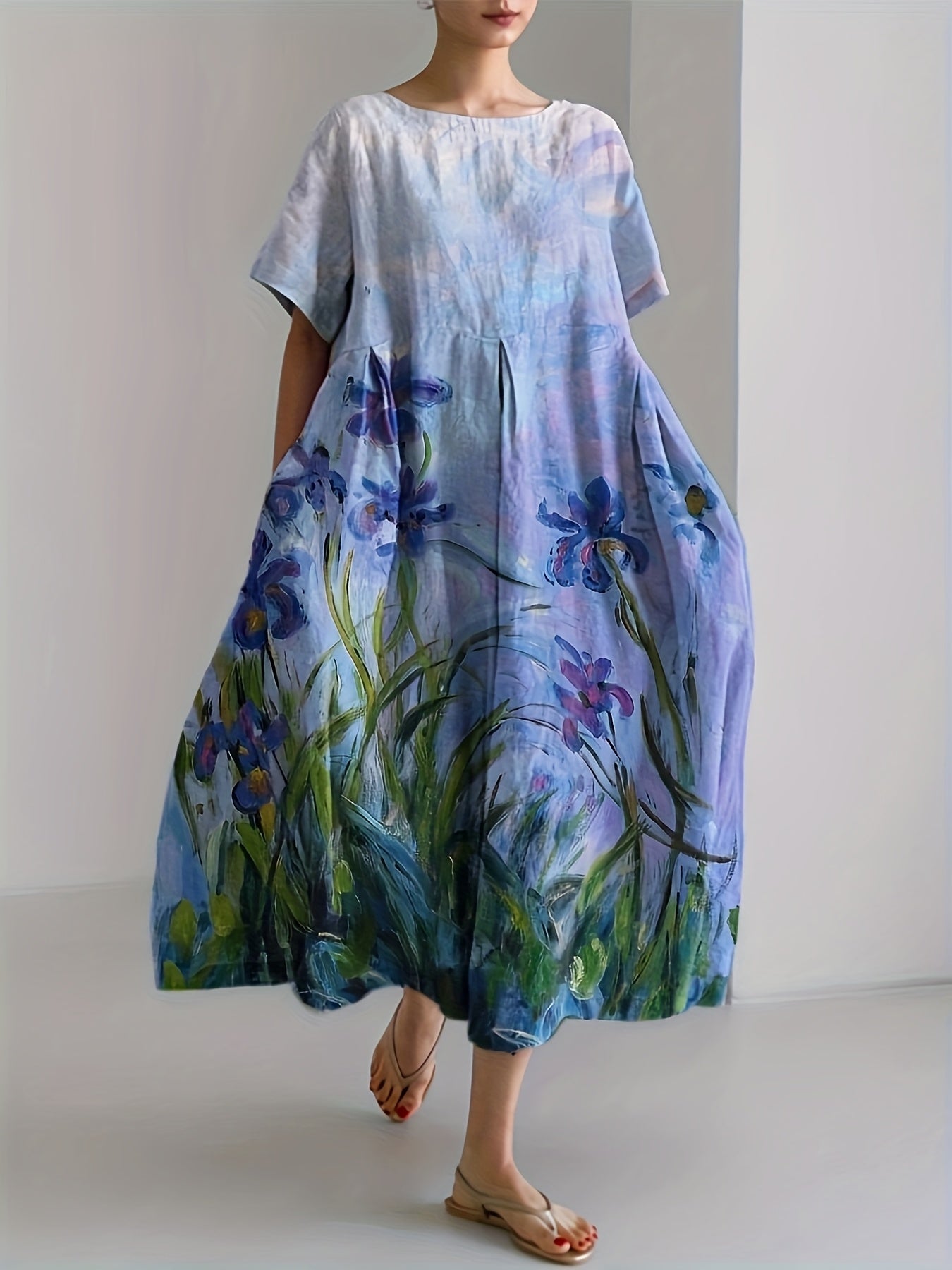 Julie - Iris Garden Dress