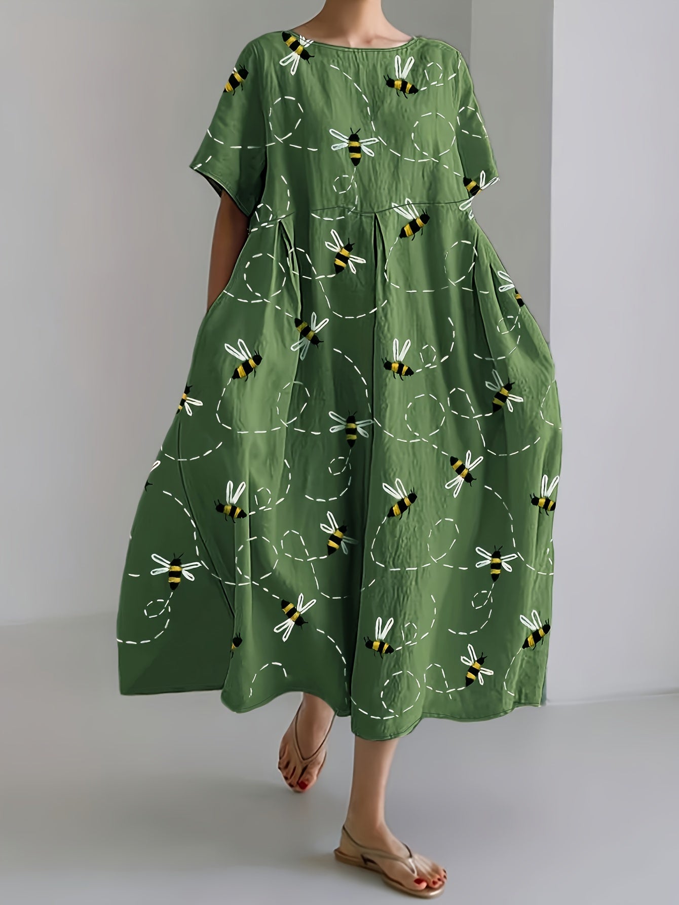 Martine - Bee Flower Dress