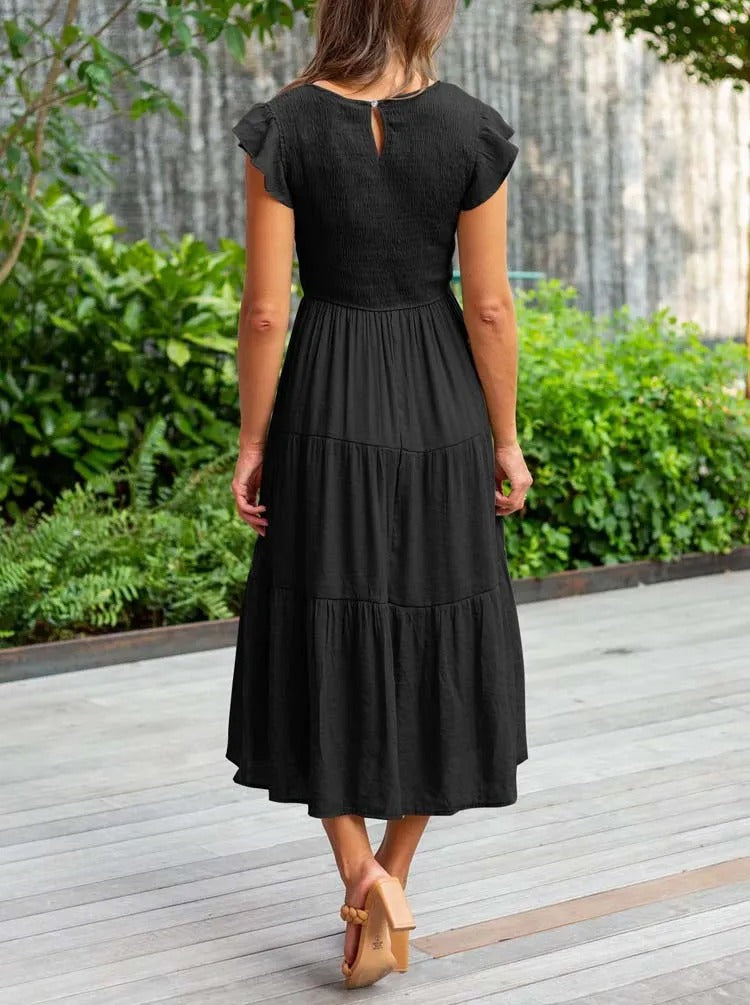 Marlene - Elegant Dress with Tummy Coverage