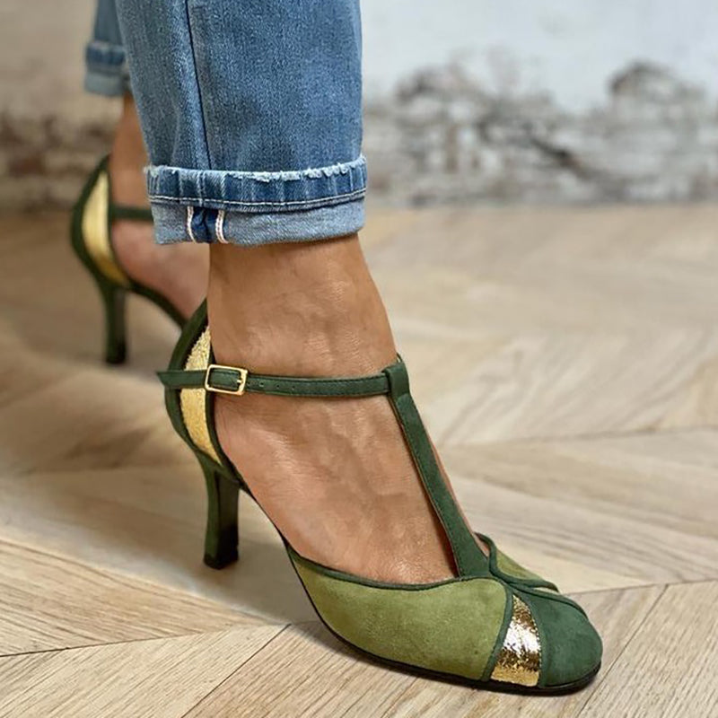 Georgia - Patchwork Heels