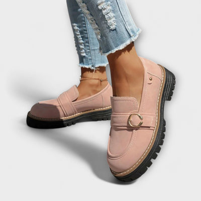 Lora – Casual Loafers with Round Toe
