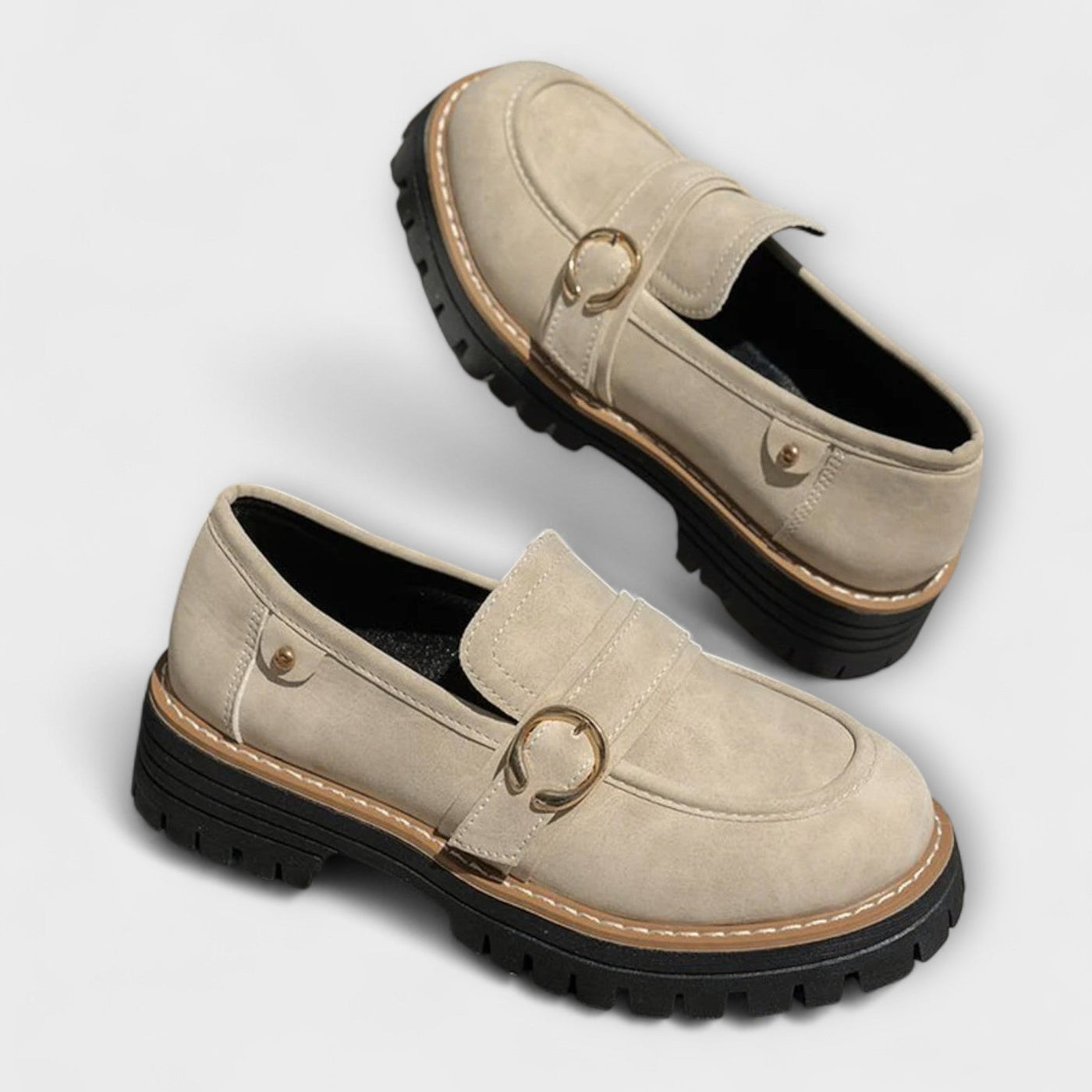 Lora – Casual Loafers with Round Toe